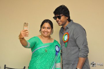 Manasuku Nachindi Movie Team At Kasturba Gandhi College